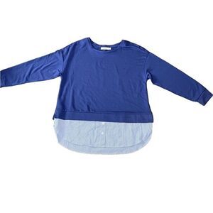 RICKI’S BLUE Tunic Long Sleeve Top Size Medium